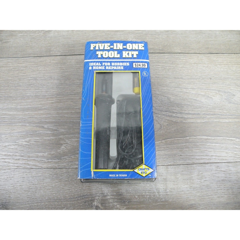 Crafts Etc! Five-in-One Tool Kit Soldering Iron Hot Knife Fabric Trimming Repair